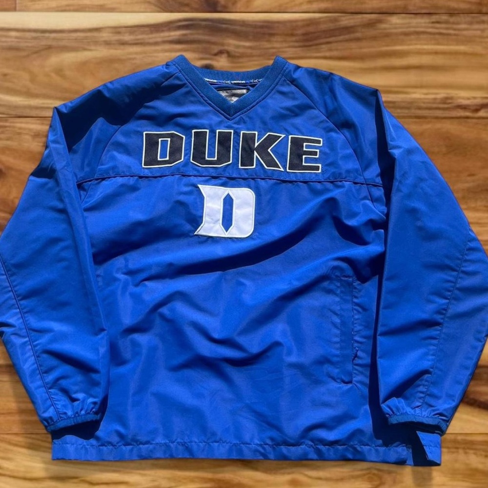Vintage Colosseum Duke University Blue Devils Pullover Windbreaker